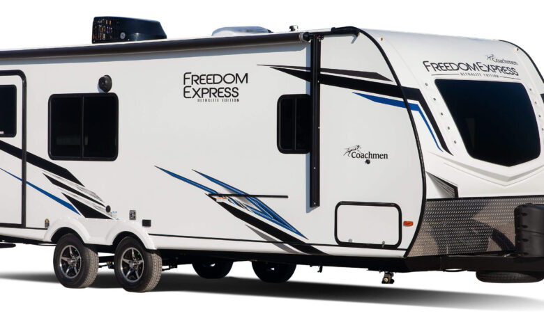 freedom express travel trailer