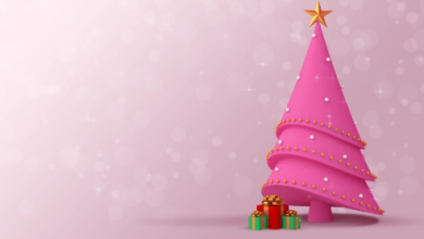 Wallpaper:92dtmb8bx3y= Pink Christmas Aesthetic