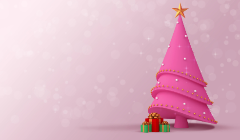 Wallpaper:92dtmb8bx3y= Pink Christmas Aesthetic